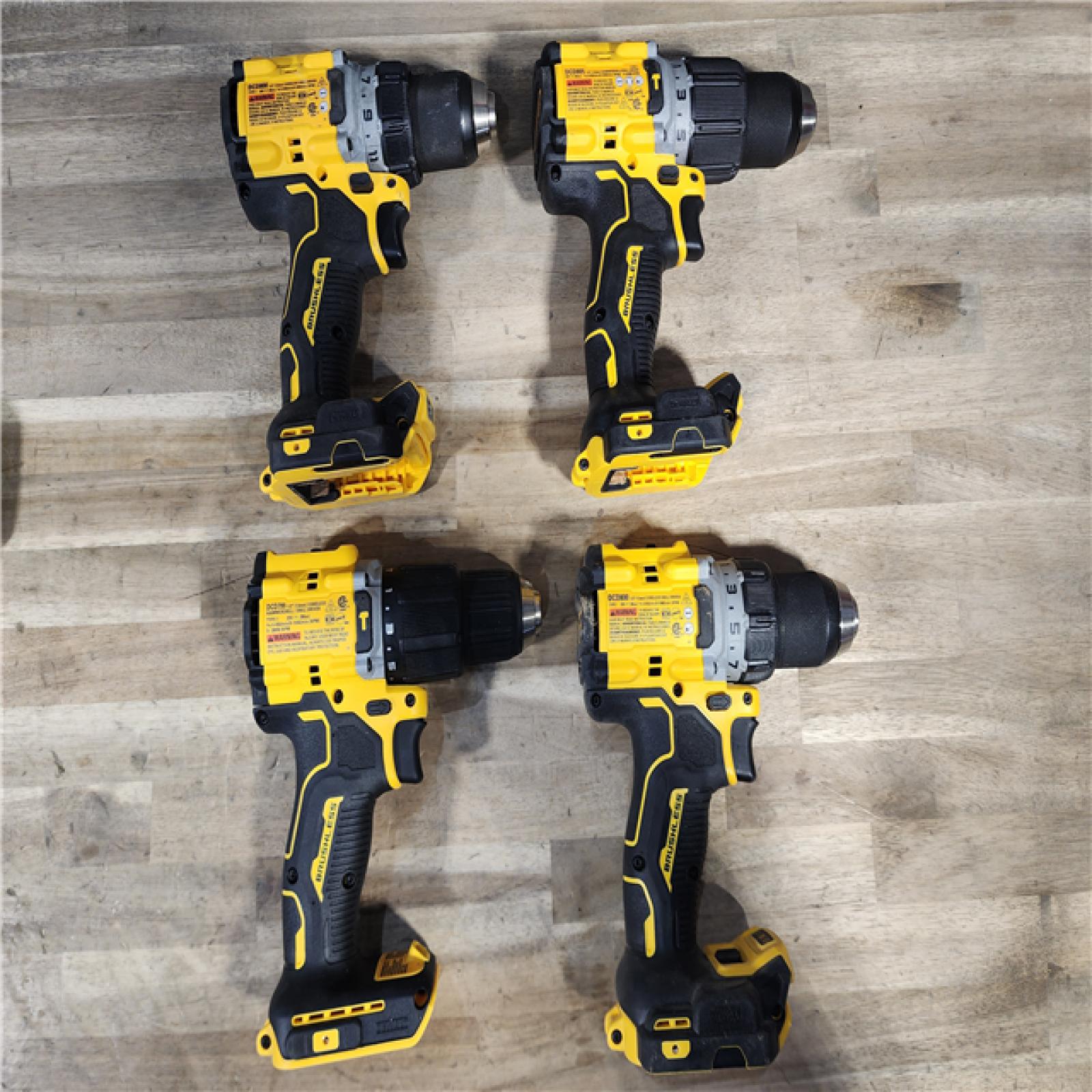 HOUSTON LOCATION - AS-IS DEWALT 4 TOOL COMBO KIT W/ (2) BATTERY & CHARGER