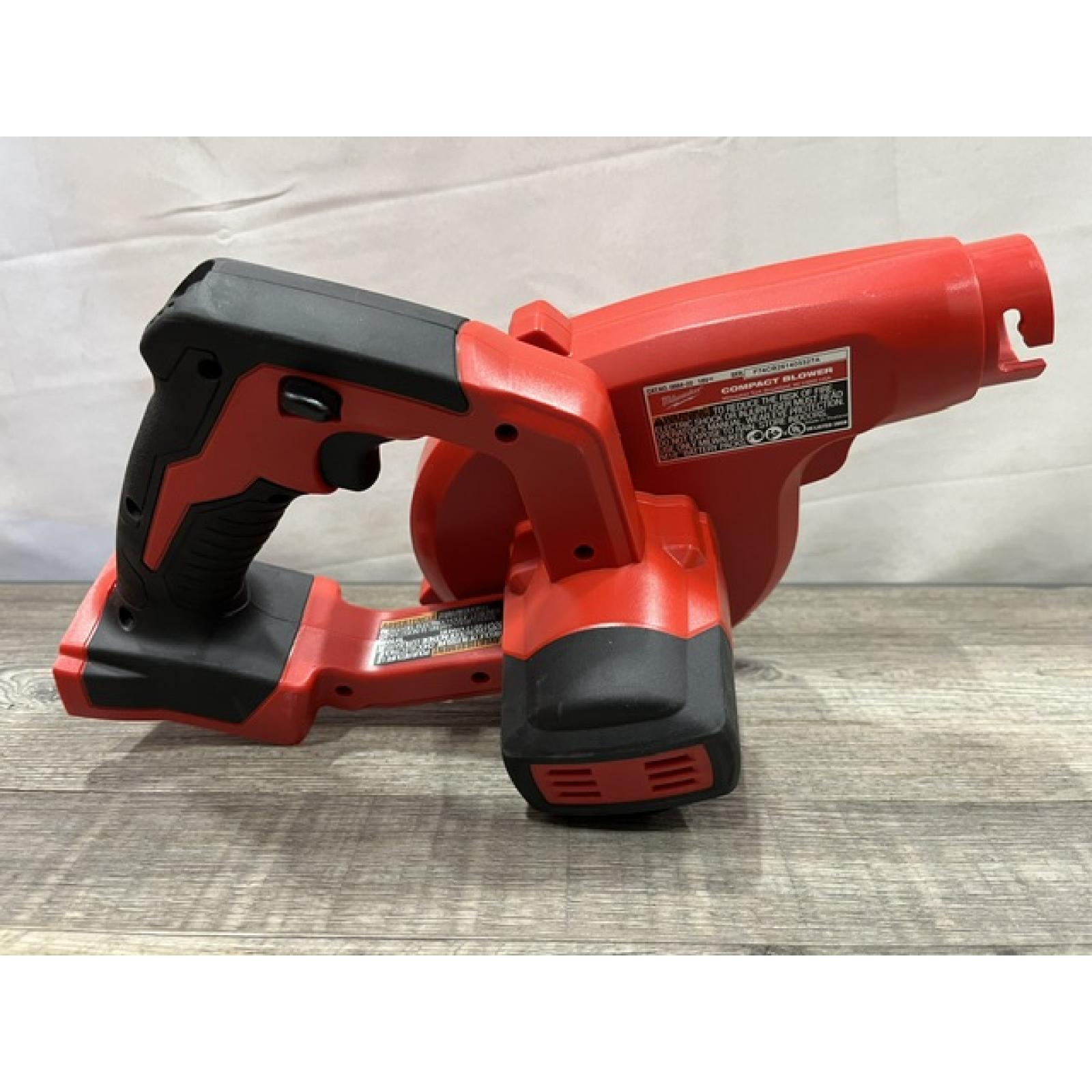 AS-IS Milwaukee 18-Volt Lithium-Ion Cordless Compact Blower (Tool-Only)