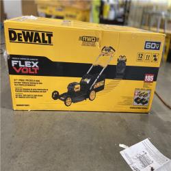 DALLAS LOCATION - DEWALT FLEXVOLT 2x60V MAX 21 in. Cordless Battery Powered Self Propelled Lawn Mower