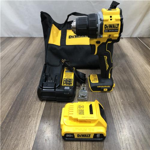 AS-IS DEWALT Atomic 20V Lithium-Ion Cordless Compact 1/2 in. Drill/Driver Kit