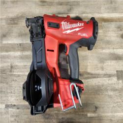 HOUSTON LOCATION - AS-IS Milwaukee M18 FUEL Coil Roofing Nailer (TOOL ONLY)