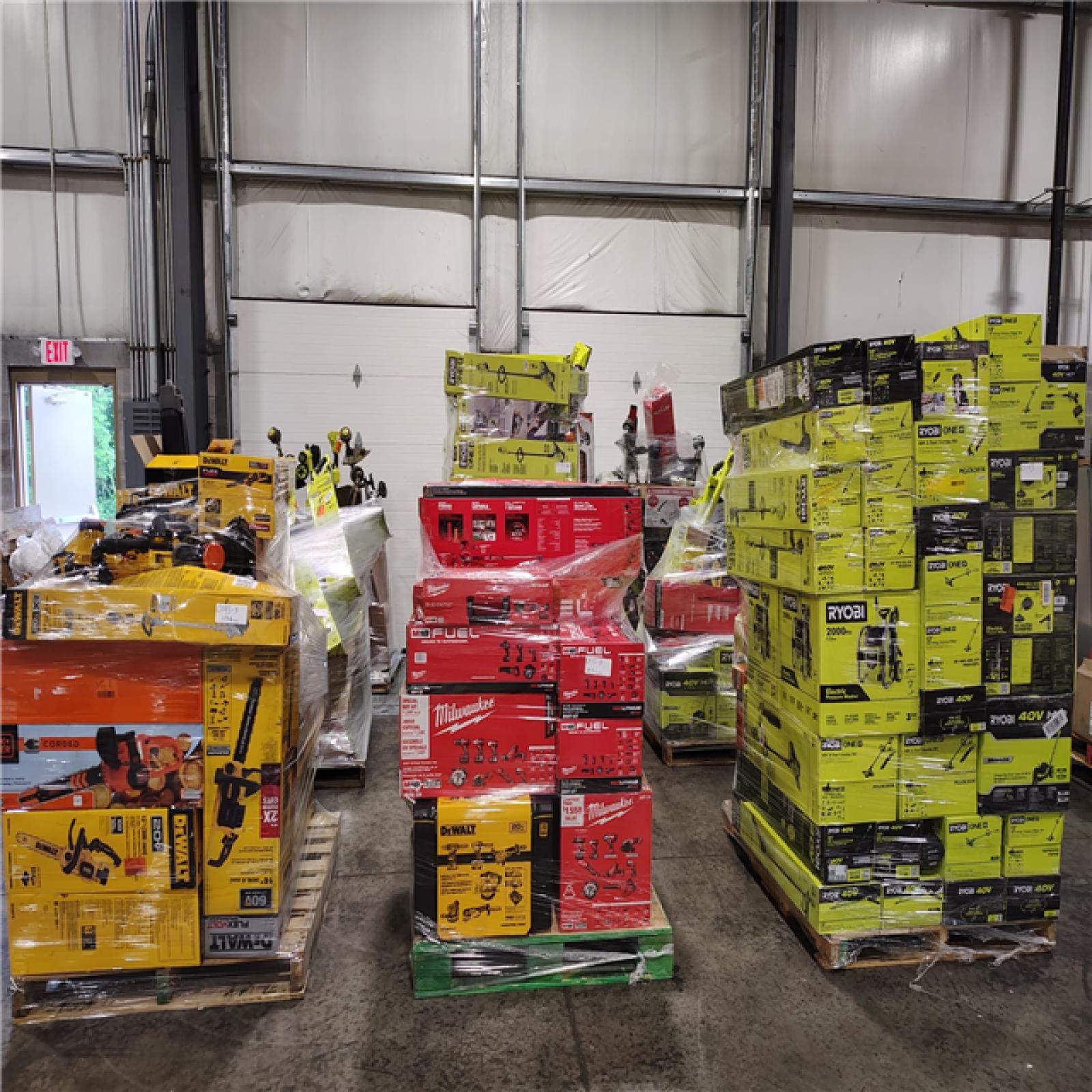 Pittston Location As-Is Power Tools Partial Truckload (10 pallets) 0143-B
