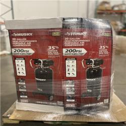 Dallas Location - As-Is Husky Electric Air Compressor(Lot Of 4)
