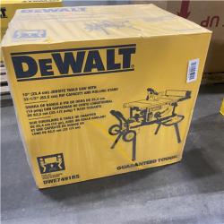 NEW- DEWALT 10 in. 15 Amp 120V Site-Pro Compact Jobsite Table Saw DWE7491RS New