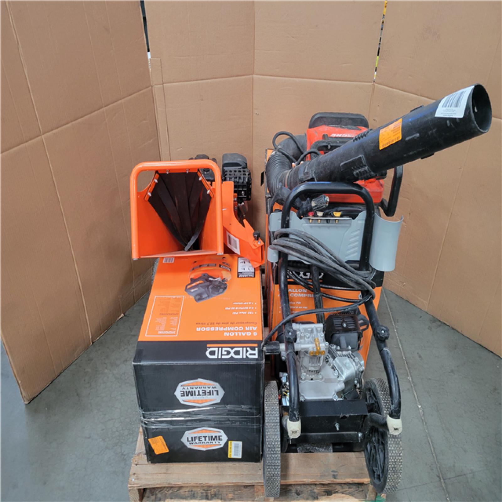 CALIFORNIA AS-IS OUTDOOR POWER EQUIPMENT