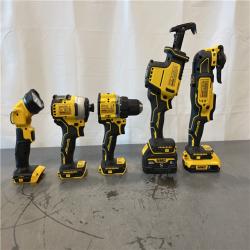 AS-IS - DEWALT 20-Volt MAX Lithium-Ion Cordless 7-Tool Combo Kit