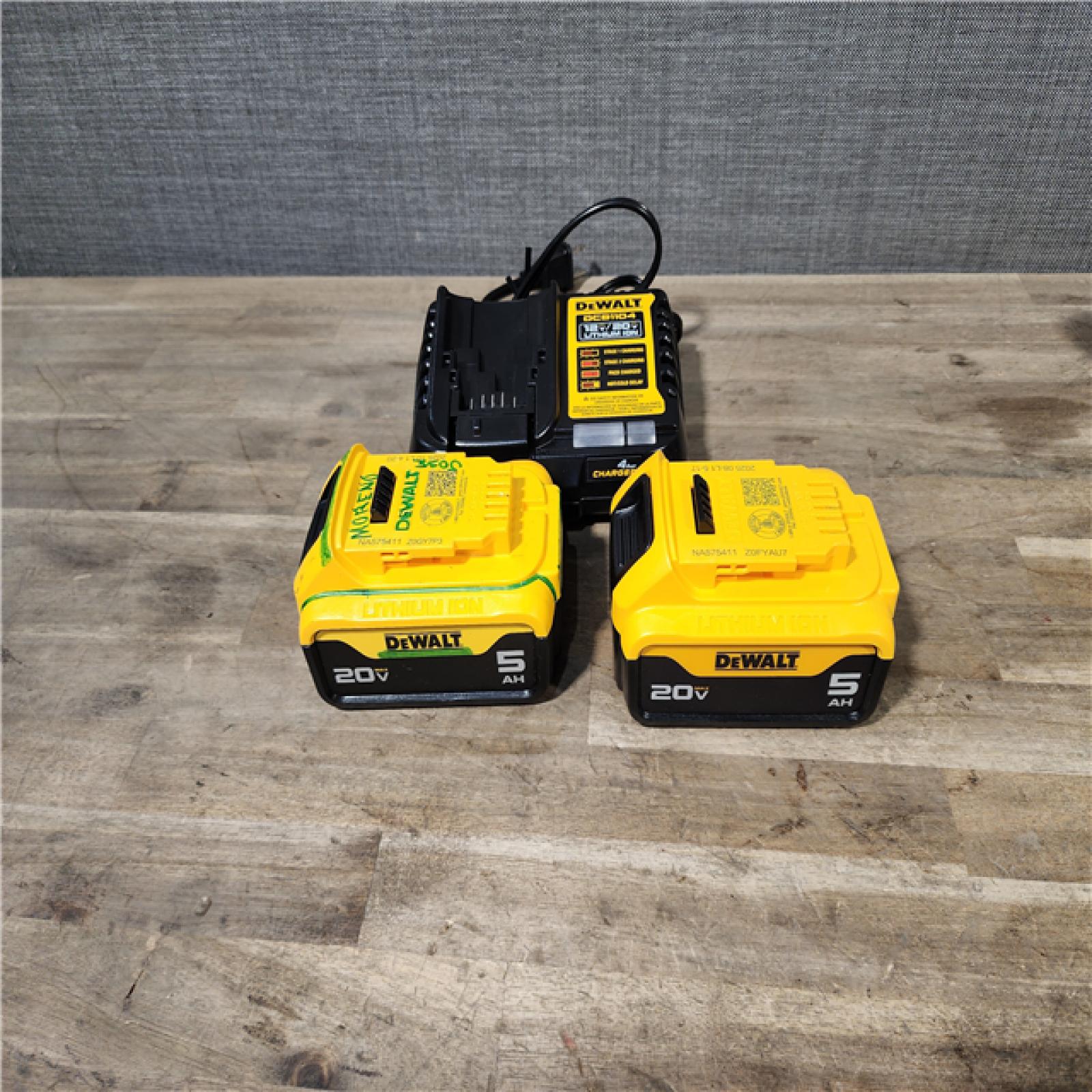 HOUSTON LOCATION - AS-IS DEWALT 4 TOOL COMBO KIT W/ (2) BATTERY & CHARGER