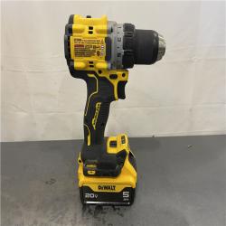 AS-IS - DEWALT 20V MAX XR Brushless Cordless 1/2 Drill/Driver Kit