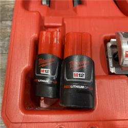 AS-IS Milwaukee 12-Volt Lithium-Ion Force Logic Cordless Press Tool Kit