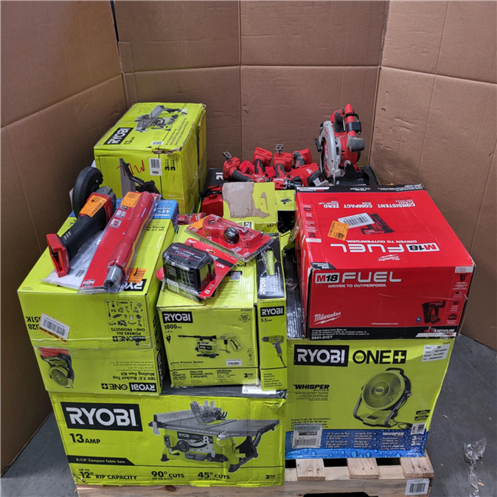 CALIFORNIA AS-IS TOOL PALLET