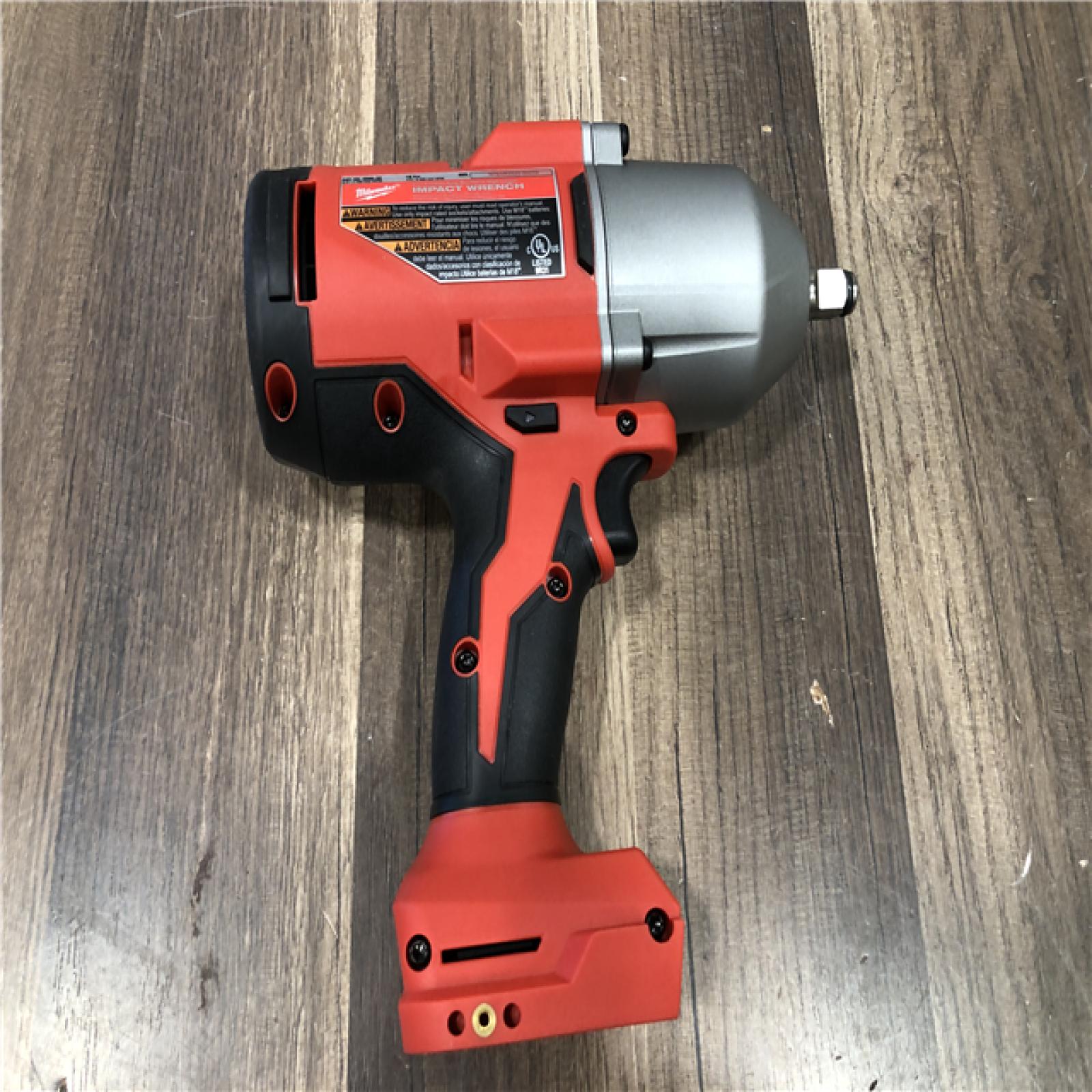 AS-IS Milwaukee 18-Volt Lithium-Ion Brushless 1/2 in. High Torque Impact Wrench with Friction Ring (Tool-Only)