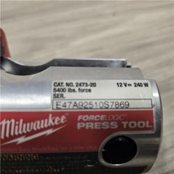 AS-IS MILWAUKEE 12-Volt Lithium-Ion Force Logic Cordless Press Tool Kit
