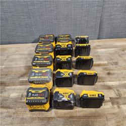 HOUSTON LOCATION - AS-IS DEWALT BATTERY PACK QTY - 15