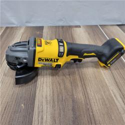 AS-IS DEWALT 60V MAX Cordless Brushless 4.5 in. to 6 in. Small Angle Grinder with Kickback Brake (Tool Only)