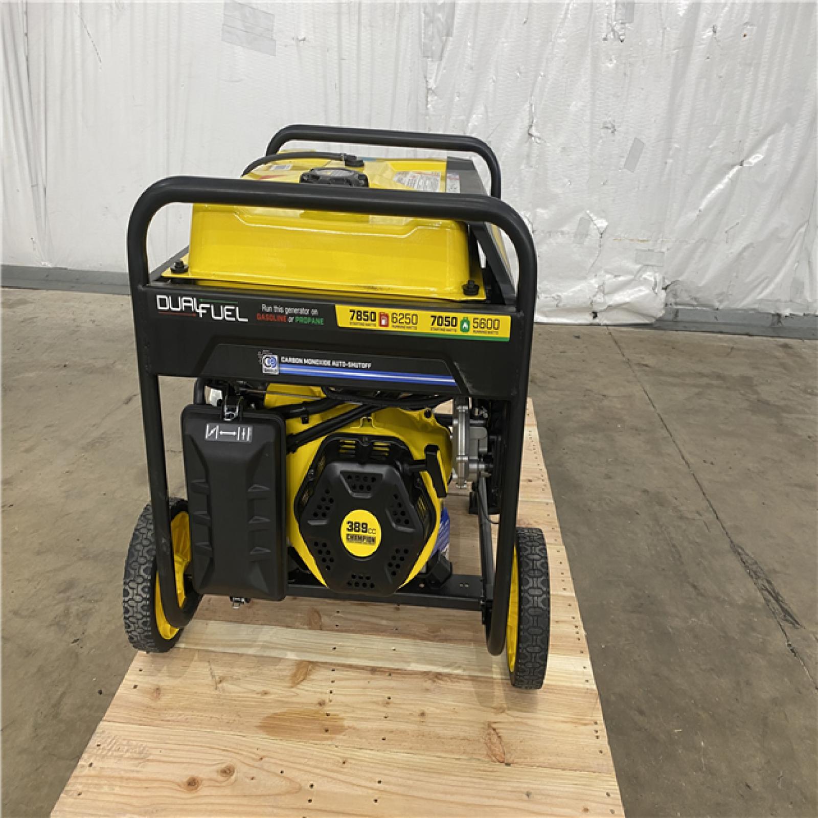 Houston Location AS IS - Champion Generator 7850 Watts