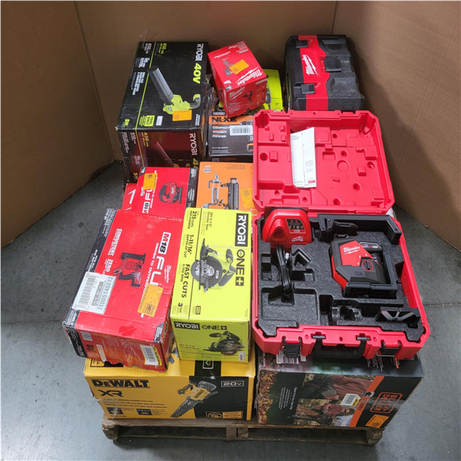 CALIFORNIA AS-IS TOOL PALLET
