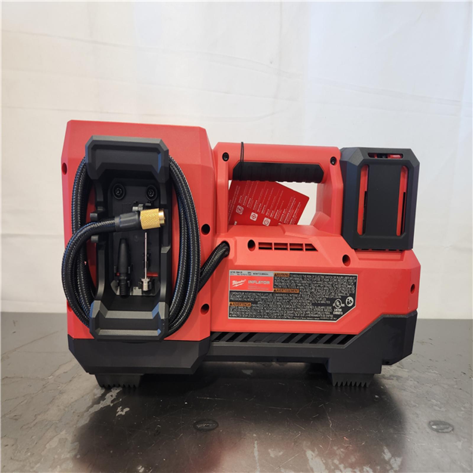 AS-IS- MILWAUKEE  18-Volt Lithium-Ion Cordless Inflator (Tool-Only)