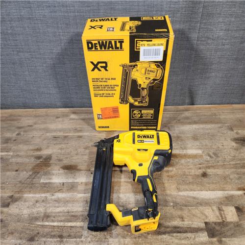 HOUSTON LOCATION - AS-IS DeWalt 20V MAX XR Lithium-Ion Cordless 18-Gauge Brad Nailer (Tool Only)