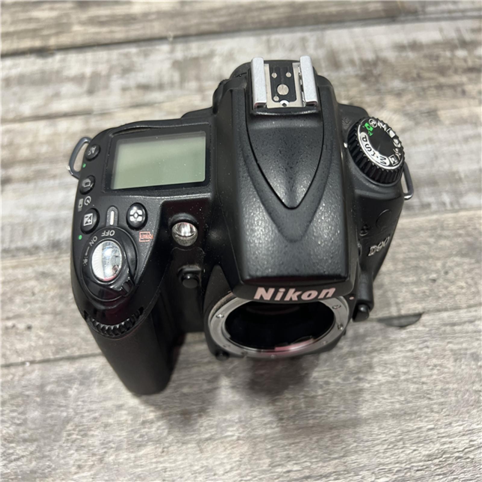 AS-IS Nikon D90 12.3MP Digital SLR Camera Body