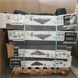 Phoenix AS-IS Mixed Everbilt Instant Shade Canopy Pop Up Tent Pallet of 15
