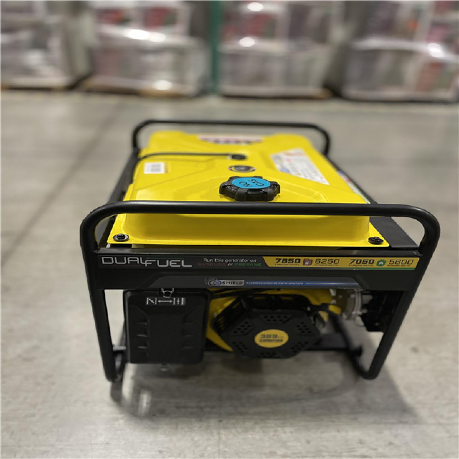 DALLAS LOCATION - AS-IS Champion 7 850-Watt DUAL GENERATOR