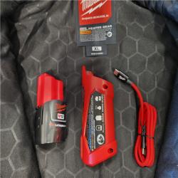 AS-IS- Milwaukee Men's M12 Heated TOUGHSHELL Jacket