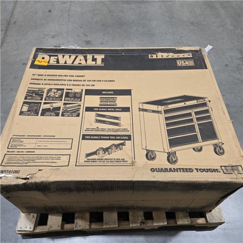 AS-IS DEWALT 41 8-Drawer Rolling Tool Cabinet