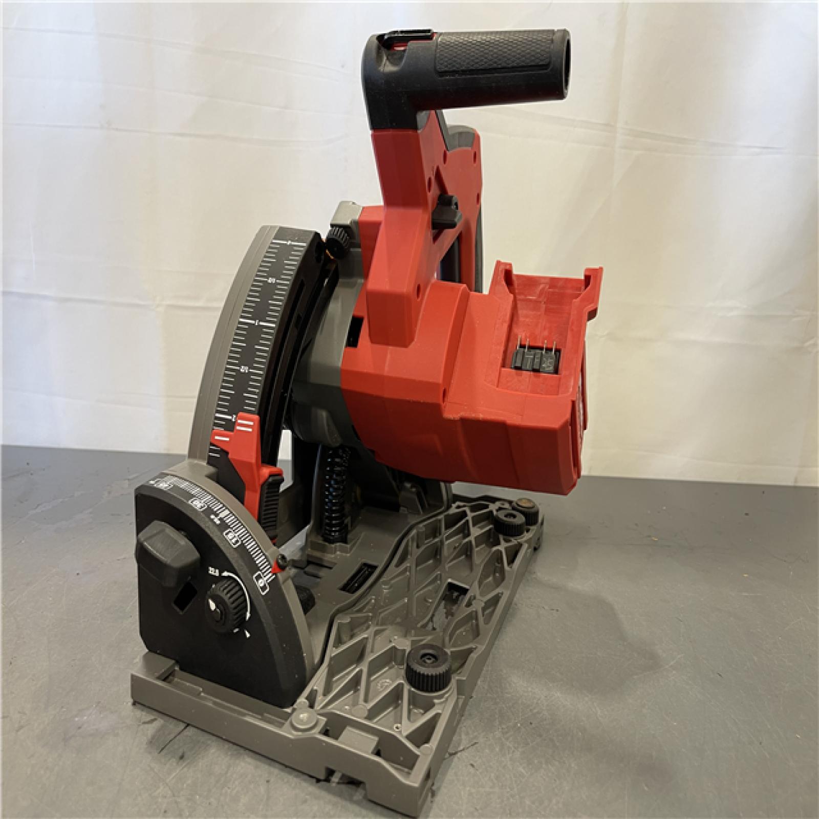AS-IS - Milwaukee M18 FUEL 18V Lithium-Ion Cordless Brushless 6-1/2 in. Plunge Cut Track Saw