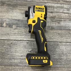 AS-IS DEWALT ATOMIC 20V MAX Lithium-Ion Cordless 1/4 in. Brushless Impact Driver Kit