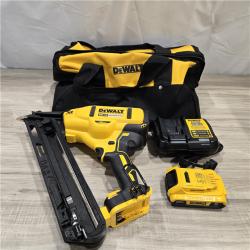 AS-IS DeWalt 15 GA ANGLED FINISH NAILER KIT