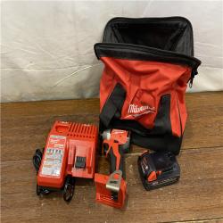 AS-IS Milwaukee M18 Compact Brushless 1/4  Hex Impact Driver Kit