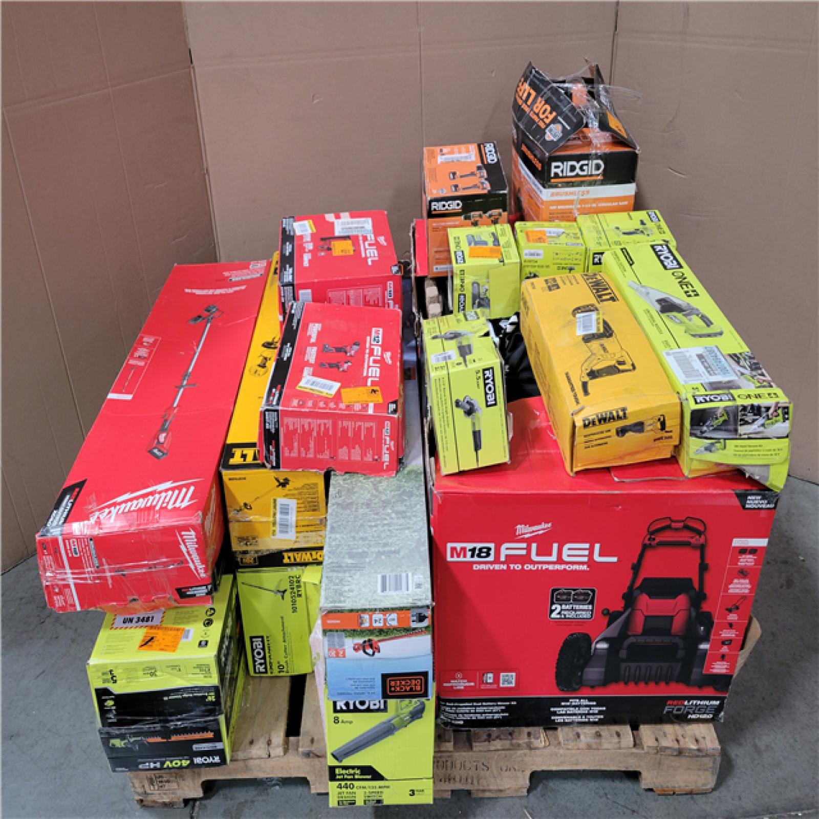 CALIFORNIA AS-IS TOOL PALLET