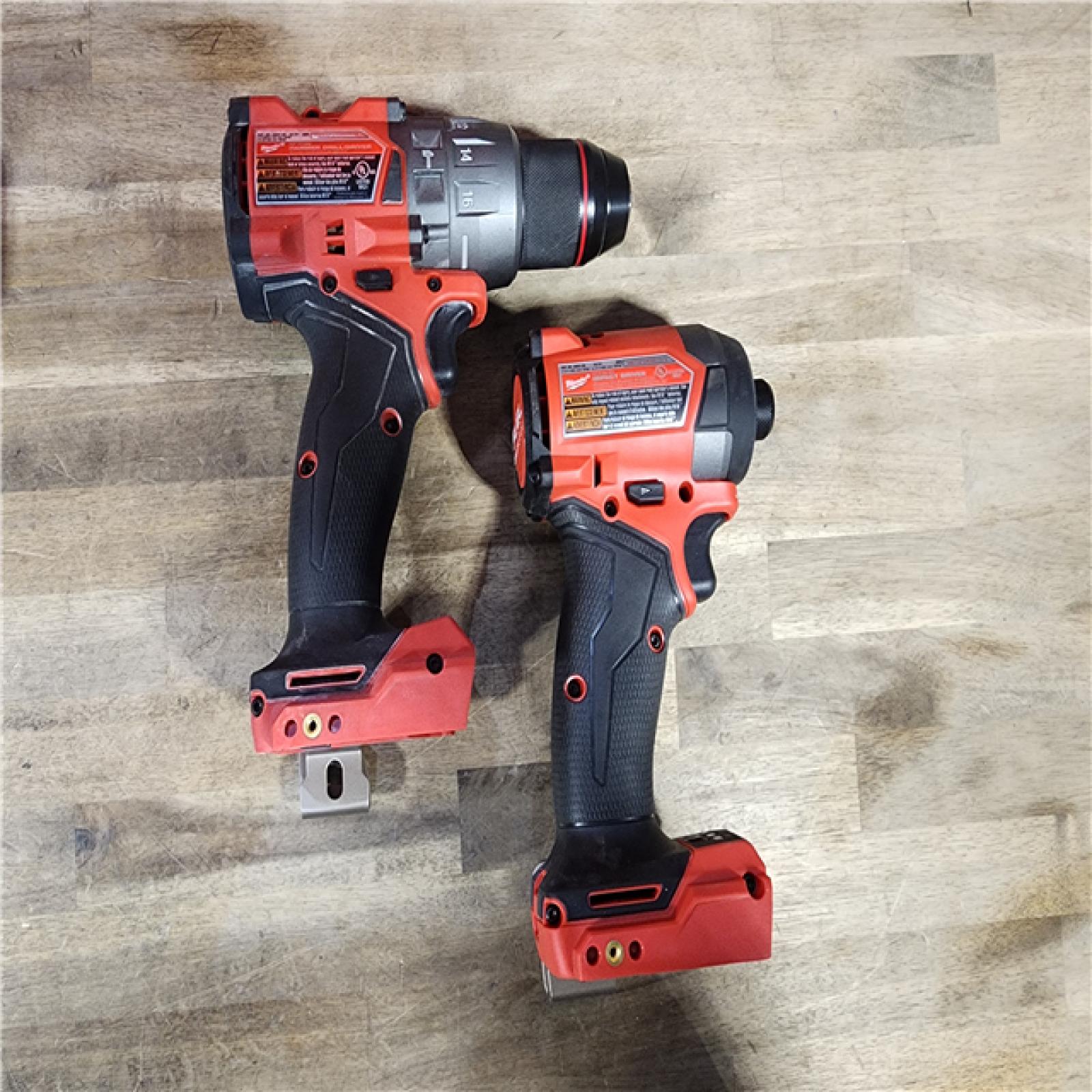 HOUSTON LOCATION - AS-IS M18 FUEL 18V Lithium-Ion Brushless Cordless Hammer Drill and Impact Driver Combo Kit (2-Tool) with 2 Batteries