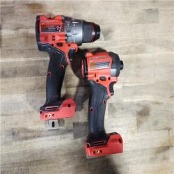 HOUSTON LOCATION - AS-IS M18 FUEL 18V Lithium-Ion Brushless Cordless Hammer Drill and Impact Driver Combo Kit (2-Tool) with 2 Batteries