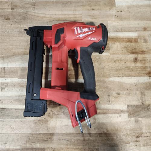 HOUSTON LOCATION - AS-IS Milwaukee FUEL 18-Volt Lithium-Ion Brushless Cordless 18-Gauge 1/4 in. Narrow Crown Stapler (Tool-Only)
