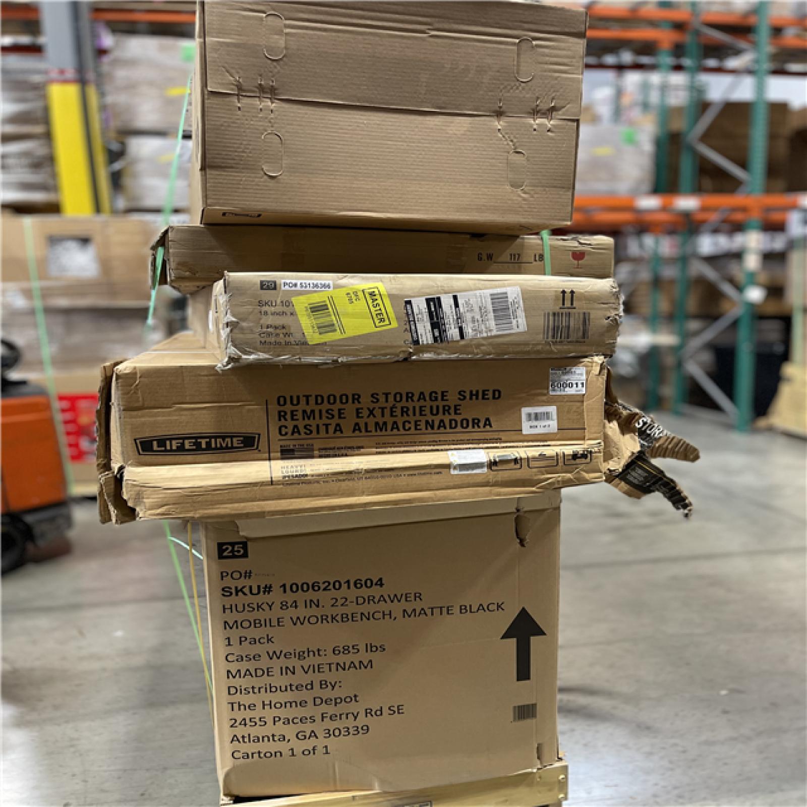 DALLAS LOCATION - AS-IS HOME IMPROVEMENT PALLET