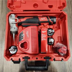 AS IS M12 12-Volt Lithium-Ion Cordless PEX Expansion Tool Kit with (2) 1.5 Ah Batteries, (3) Expansion Heads and Hard Case