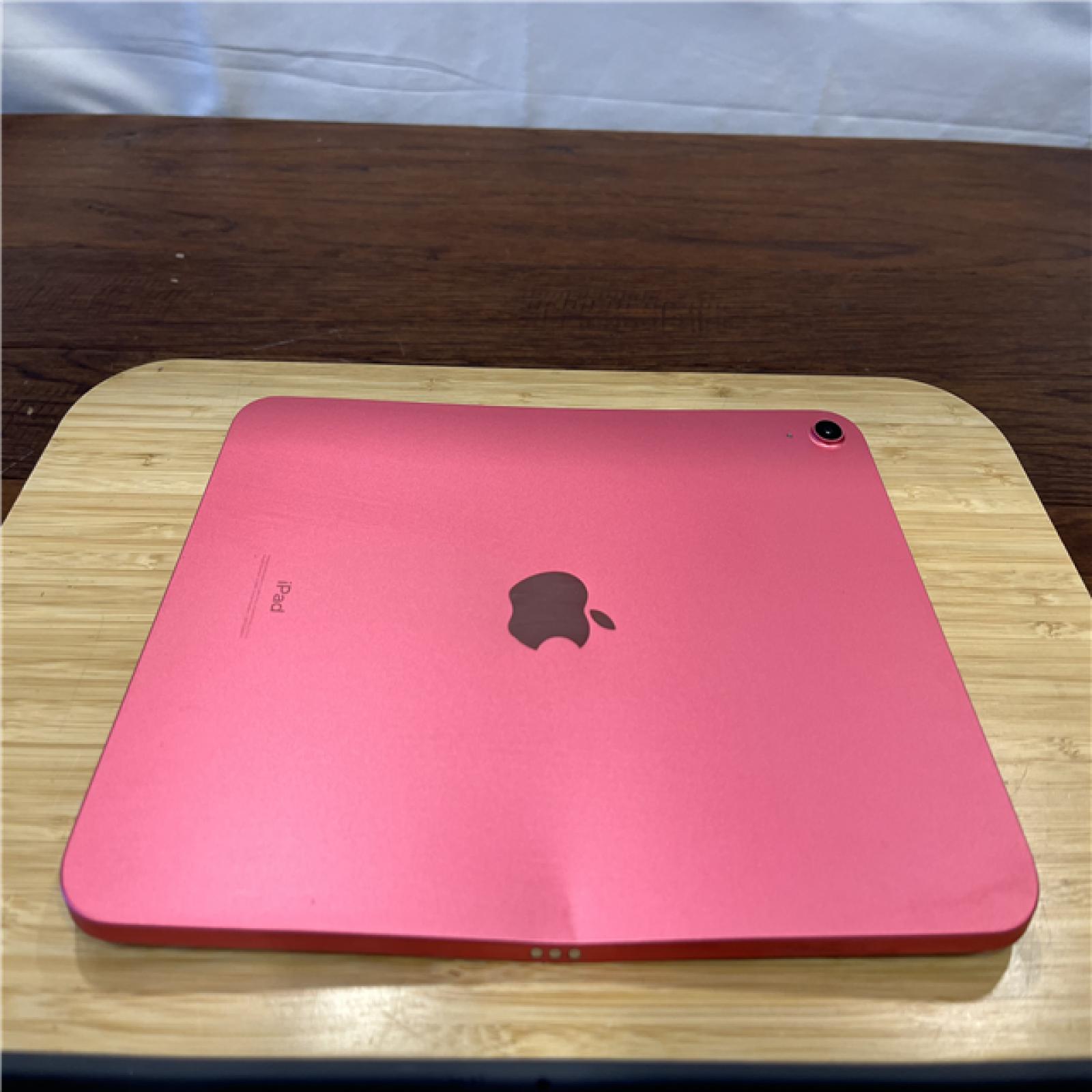 AS-IS Apple - 10.9-Inch iPad (Latest Model) with Wi-Fi - 64GB - Pink