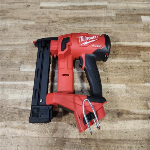 HOUSTON LOCATION - AS - IS Milwaukee FUEL 18-Volt Lithium-Ion Brushless Cordless 18-Gauge 1/4 in. Narrow Crown Stapler (Tool-Only)