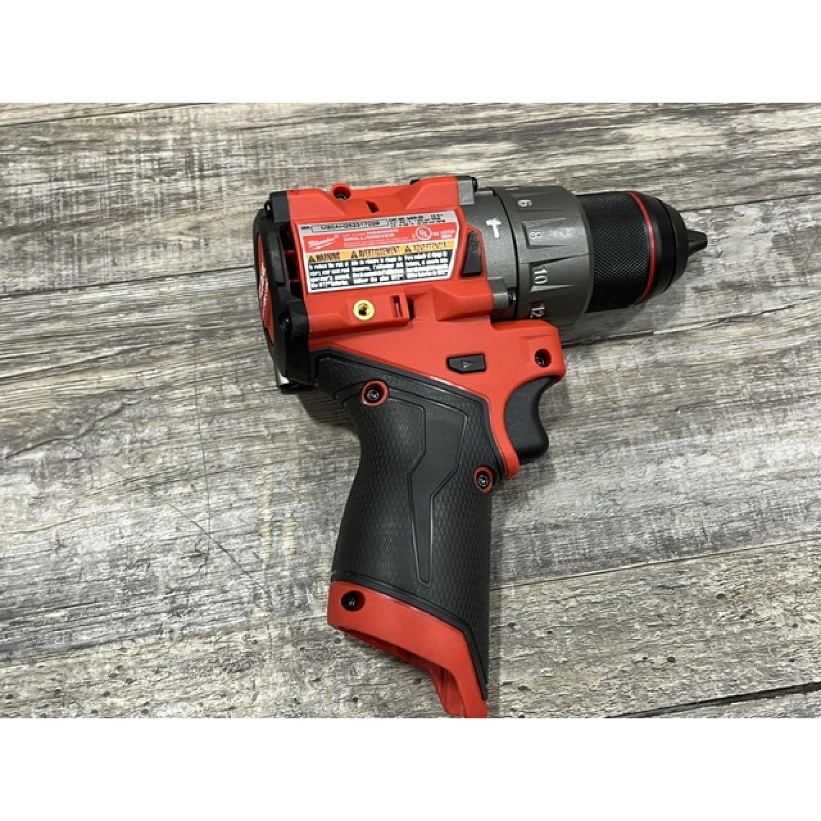 AS-IS Milwaukee FUEL 12-Volt Lithium-Ion Brushless Cordless Hammer Drill and Impact Driver Combo Kit