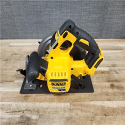 HOUSTON LOCATION - AS-IS (APPEARS LIKE NEW) DEWALT FLEXVOLT 60V MAX Cordless Brushless 7-1/4 in. Circular Saw with Brake (Tool Only)