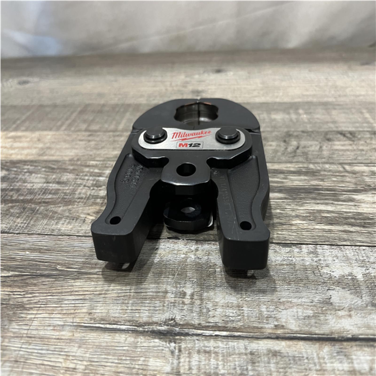 AS-IS Milwaukee 1-1/4 in. CTS Copper Press Tool Jaw for M12 FORCE LOGIC Press Tools