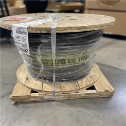 DALLAS LOCATION -AS-IS  Southwire 2 500 ft. 2/0 Black Stranded CU SIMpull THHN Wire