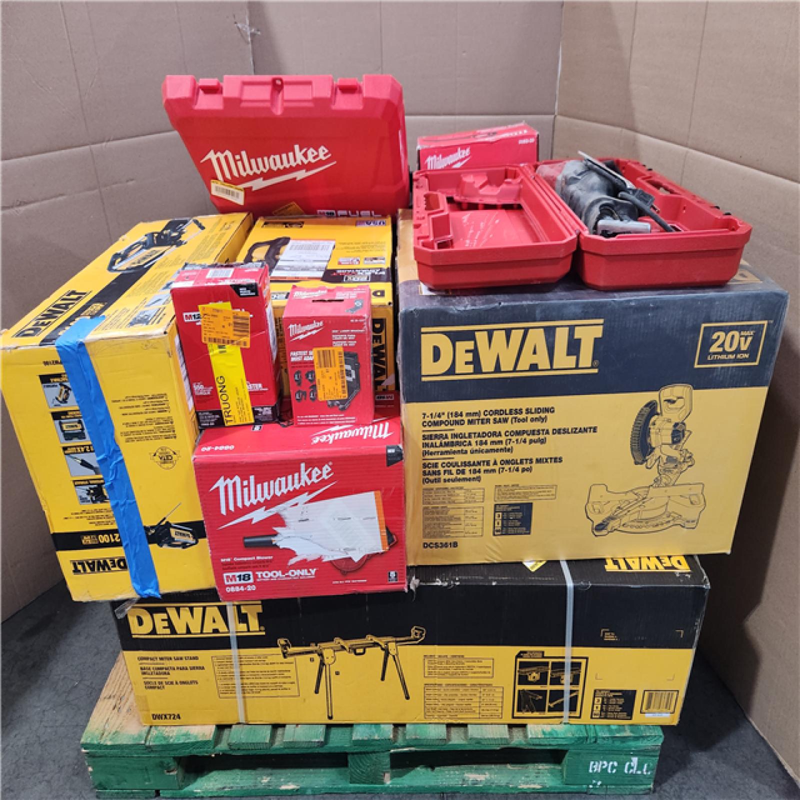 CALIFORNIA AS-IS TOOL PALLET