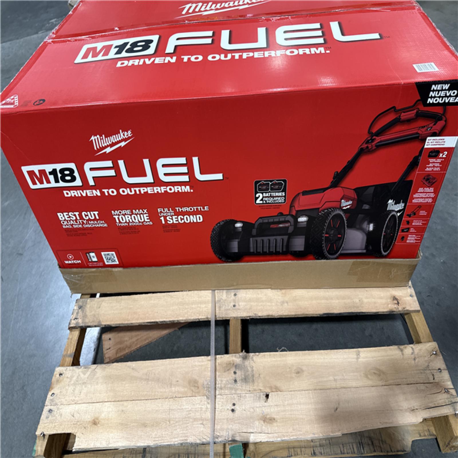 California NEW Milwaukee M18 Fuel Self-Propelled Mower