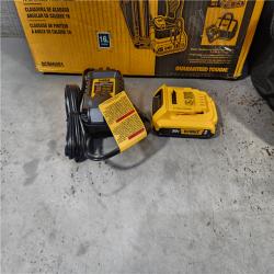 HOUSTON LOCATION - AS-IS DeWalt DCN660D1 20V 16 Gauge Cordless Angled Finish Nailer Kit W/ 2Ah Battery