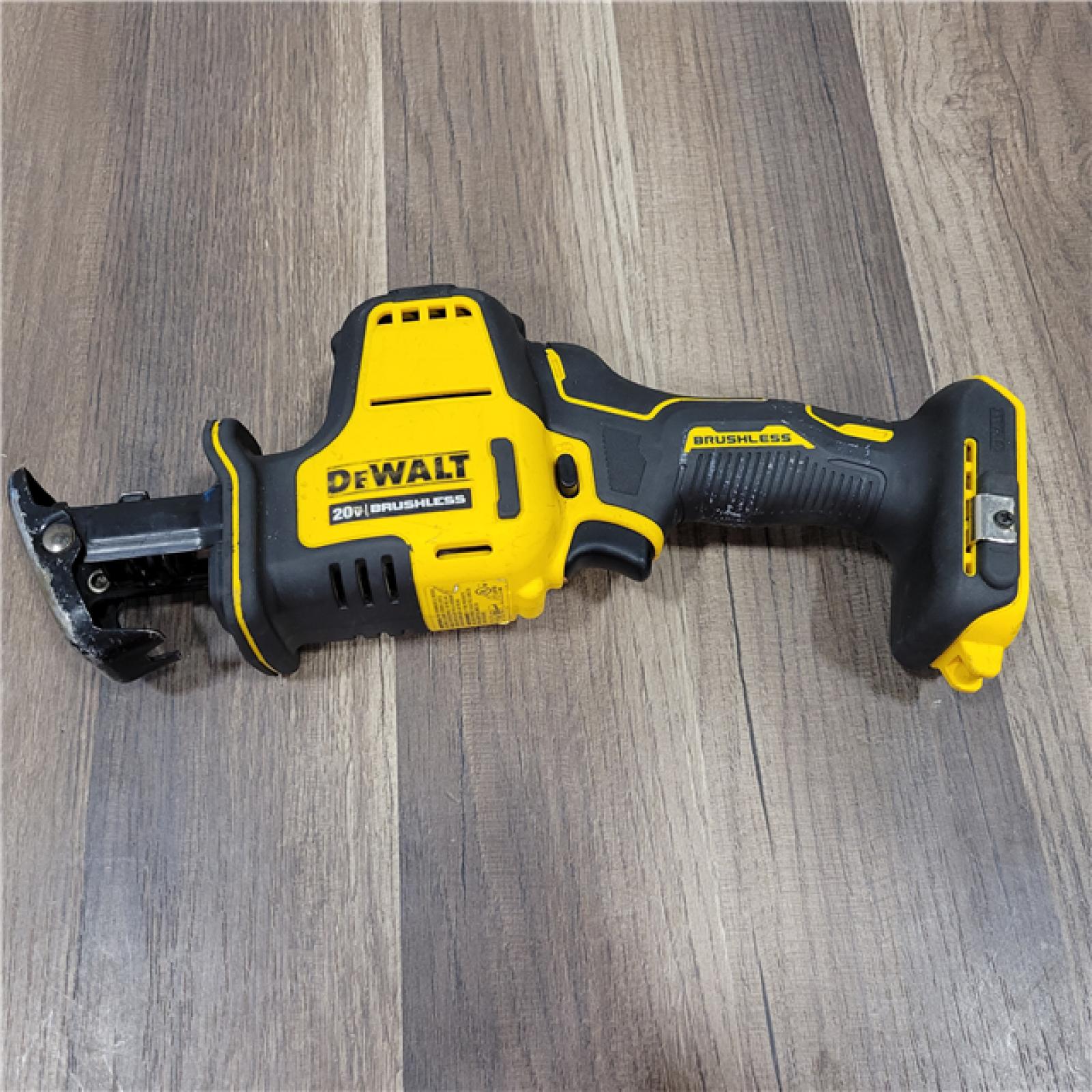 AS-IS Dewalt DCS369B ATOMIC 20V MAX Cordless One-Handed Reciprocating Saw (Tool Only)