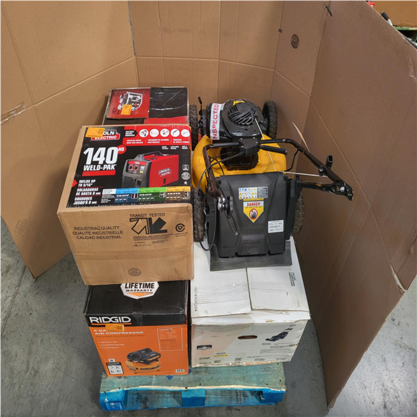 CALIFORNIA AS-IS OUTDOOR POWER EQUIPMENT