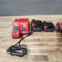 HOUSTON LOCATION - AS - IS Milwaukee 2 Tool Combo Kit W/ (2) Battery & Charger