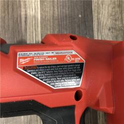 AS-IS Milwaukee FUEL 18-Volt Lithium-Ion Brushless Cordless Gen ll 16-Gauge Straight Finish Nailer (Tool Only)